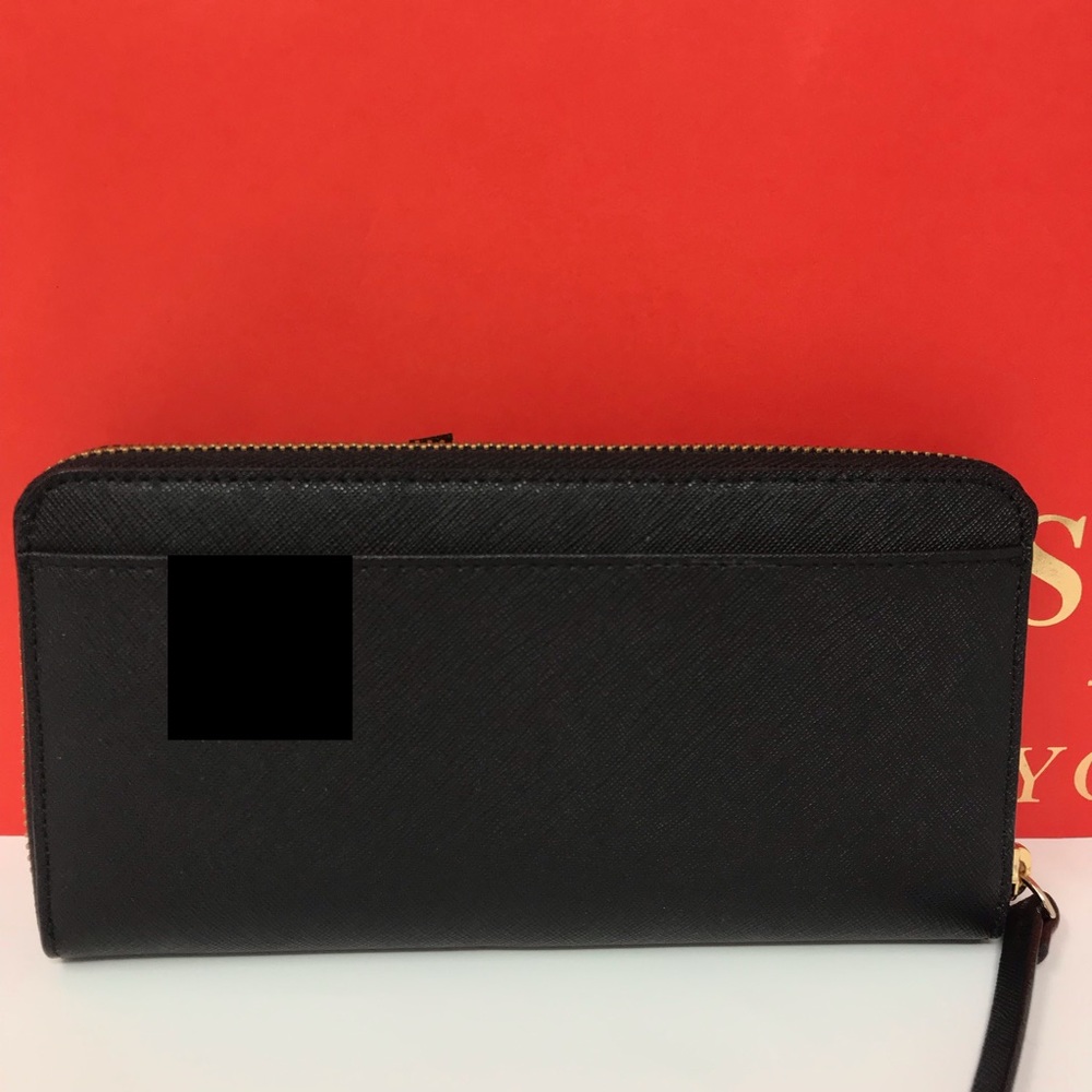NWT kate spade New York swan around neda wallet - Picture 4 of 6